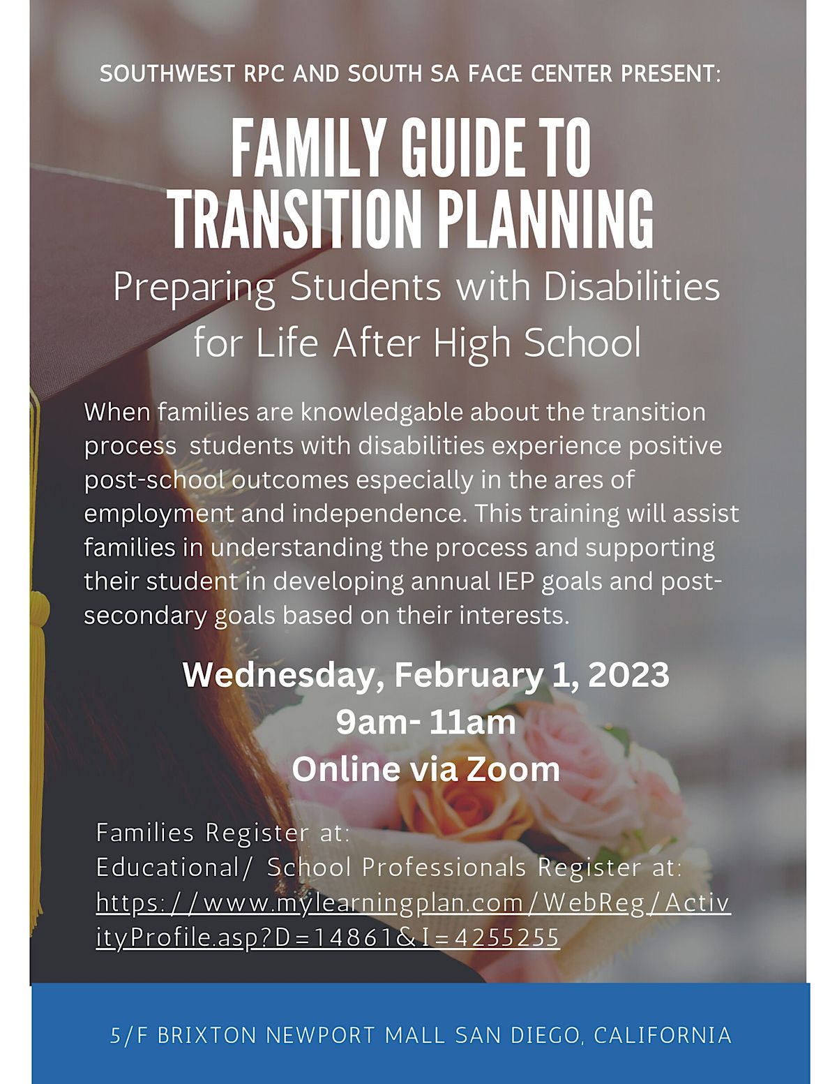 Family Guide to Transition Planning, February 1 2023 | Online Event ...