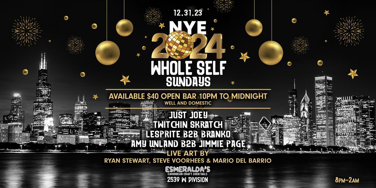 New Years Eve 2024 at Esmeraldas House DJs All Night, Esmeralda's