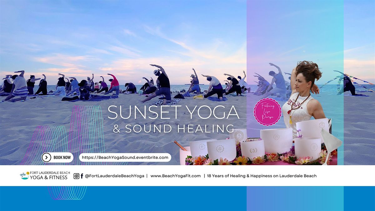 Sunset Beach Yoga & Sound Healing : Fort Lauderdale Beach since 2008 | Event in Fort Lauderdale | AllEvents