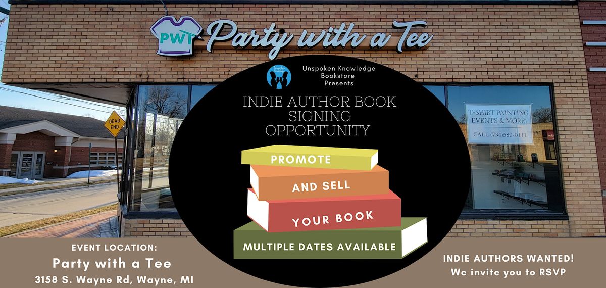 Indie Author Book Signing Opportunity | Event in Wayne | AllEvents.in