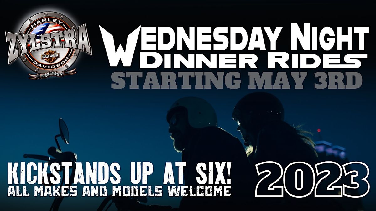 Wednesday Night Dinner Rides, Zylstra HarleyDavidson®, Ames, September