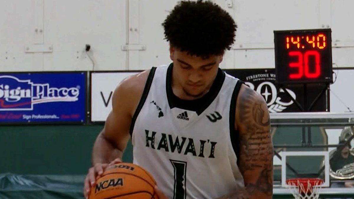 Cal Poly Mustangs at Hawaii Rainbow Warriors Mens Basketball at Bankoh Arena at Stan Sheriff Center, 19 February