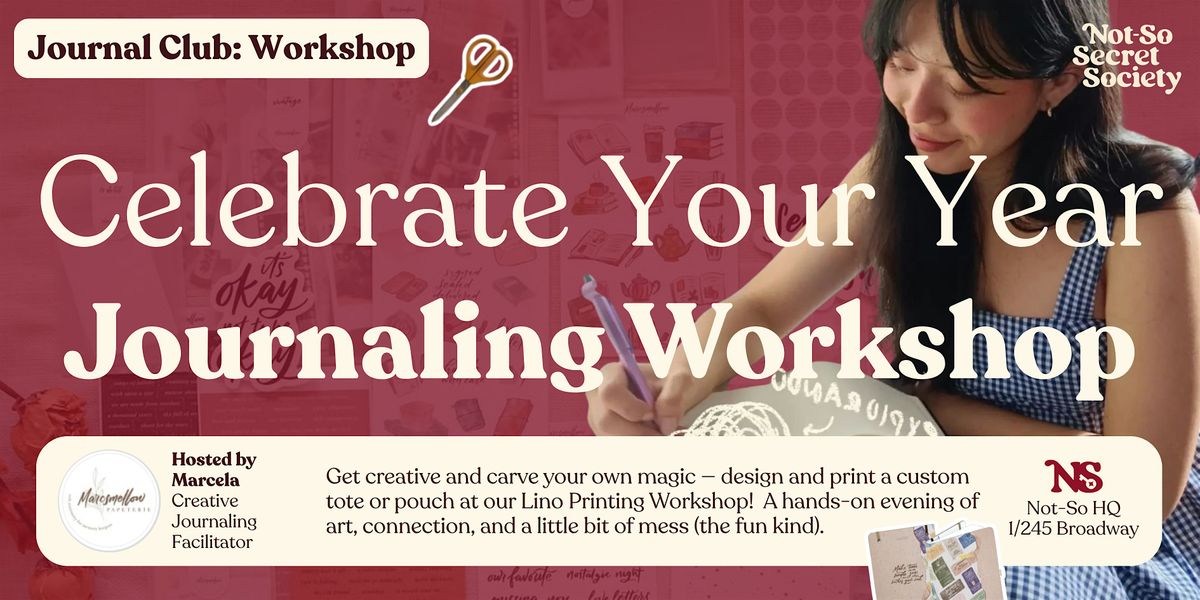 Celebrate Your Year: A Reflective Journaling Workshop 20th Dec | Not-So Sec, 20 December | Event in Glebe