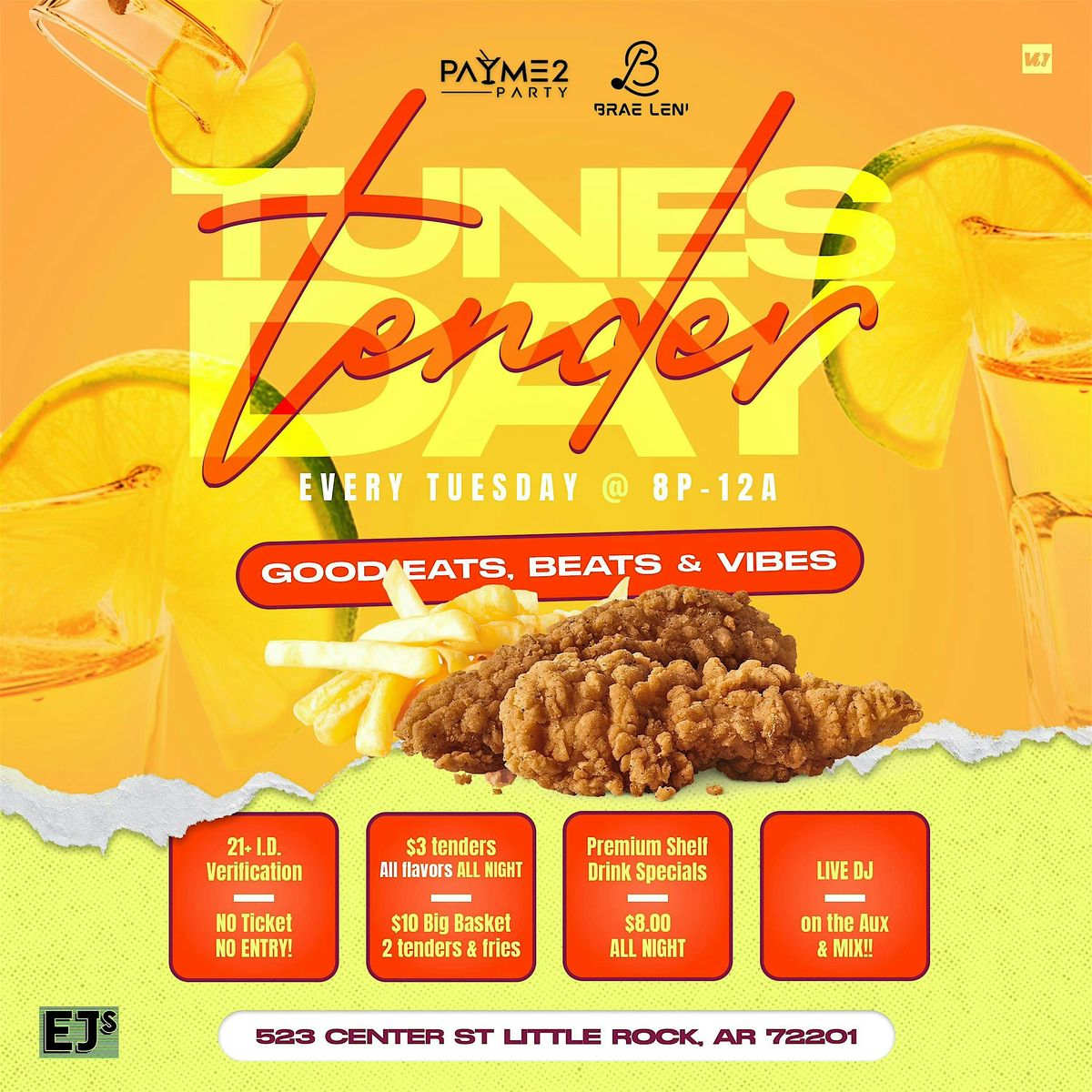Tender Tunesday: Weekly Social LR | Event in Little Rock | AllEvents