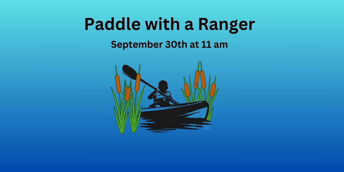 Paddle with a Ranger, Colt Creek State Park, Lakeland, 30 September ...