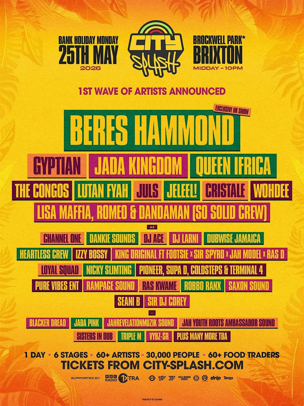 City Splash 2026 (FRENCH IN YA EVENTS), 25 May | Event in London | AllEvents