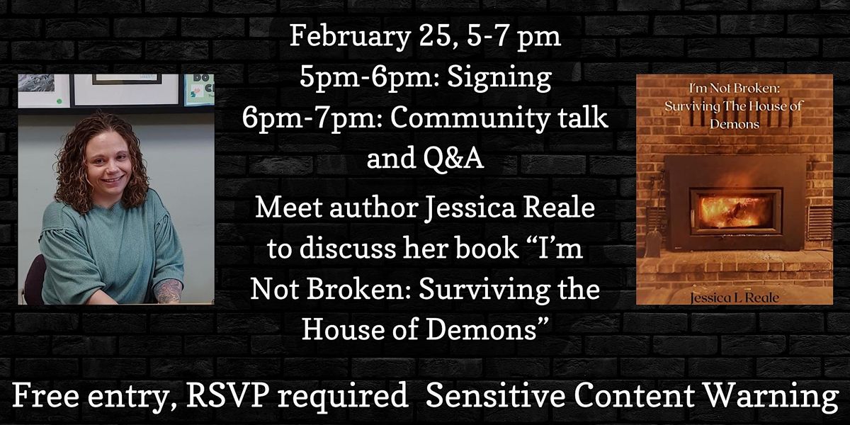 Jessica Reale Author Event, A Seat at the Table Books, Laguna Springs ...