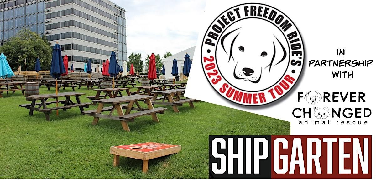 McLean VA Project Freedom Ride 2023 Summer Tour, Shipgarten, McLean