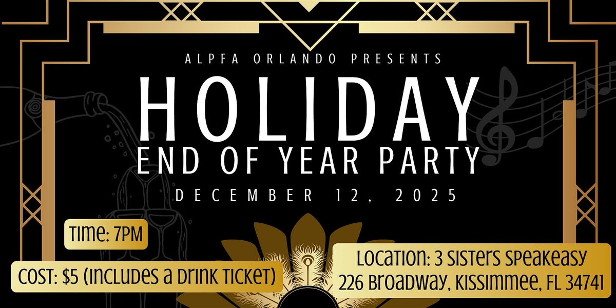 ALPFA End of Year Celebration, 12 December | Event in Kissimmee | AllEvents