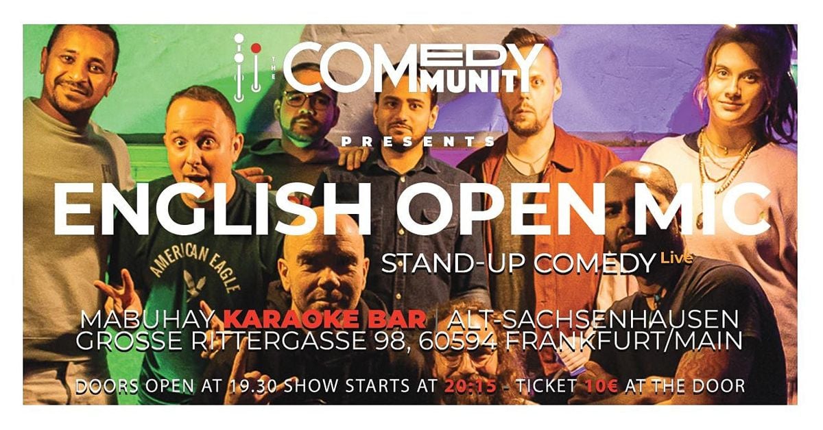 Nr 70 English Open Mic In Mabuhay Bar Mabuhay Karaoke Bar Frankfurt Am Main August 17 22 Allevents In