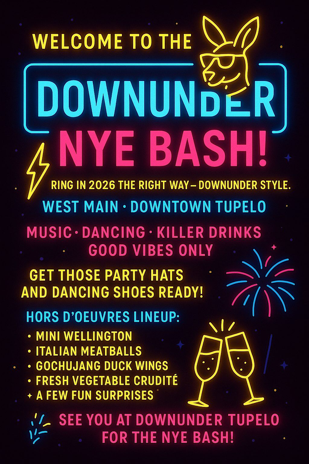 Downunder Annual NYE Bash
