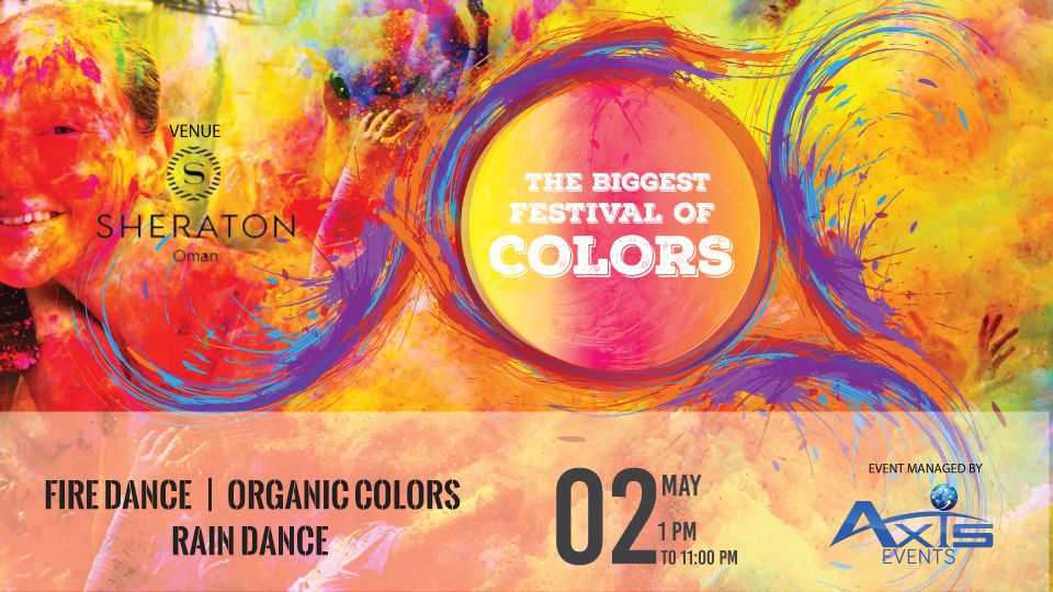Festival of Colors in Oman, 2 May | Event in Ruwi | AllEvents
