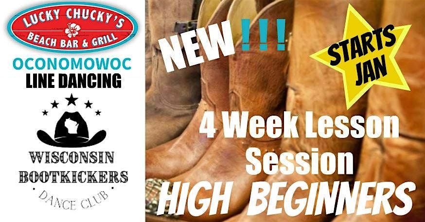Line Dance Lessons High Beginners  4 Week Session - Oconomowoc, 6 January | Event in Oconomowoc | AllEvents