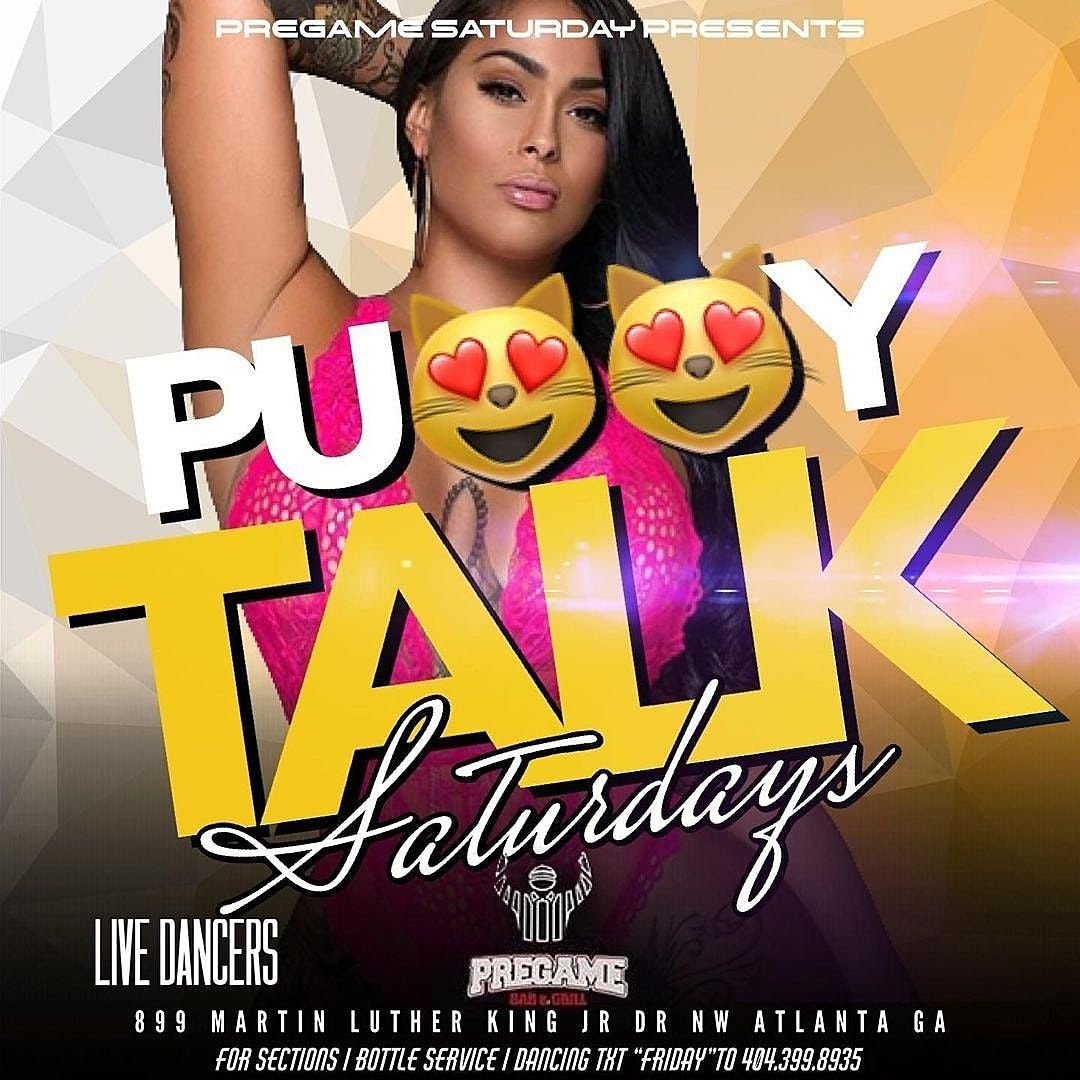Pu Y Talk Saturdays Pregame Sports Bar And Lounge Atlanta December 12 To December 5 Allevents In
