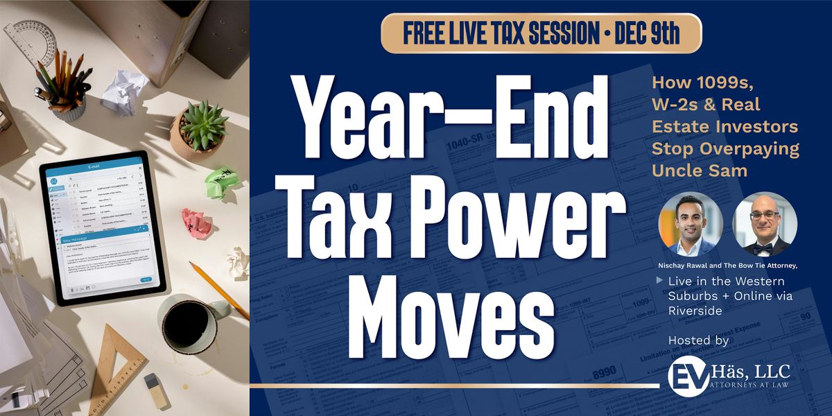 Year-End Tax Power Moves | Event in Oak Brook | AllEvents