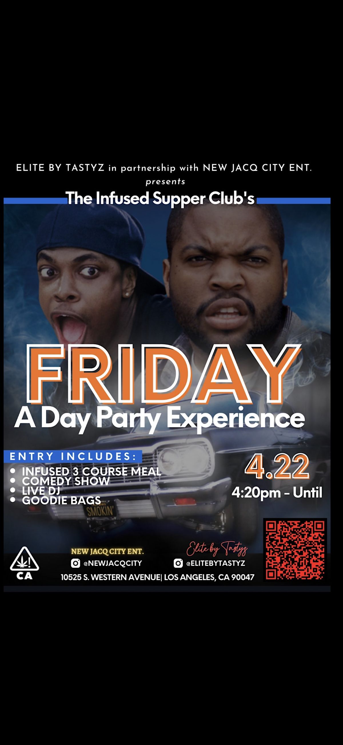 Infused Supper Club: Friday Experience Day Party, 10525 S Western Ave 