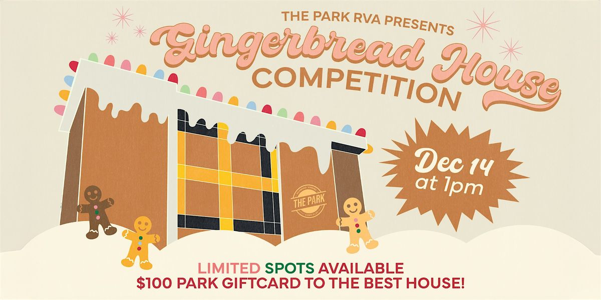 Gingerbread House Competition, 14 December | Event in Richmond | AllEvents