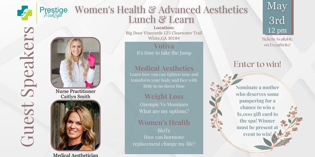 Womens Health & Aesthetics Lunch & Learn, Big Door Vineyards, White, 3