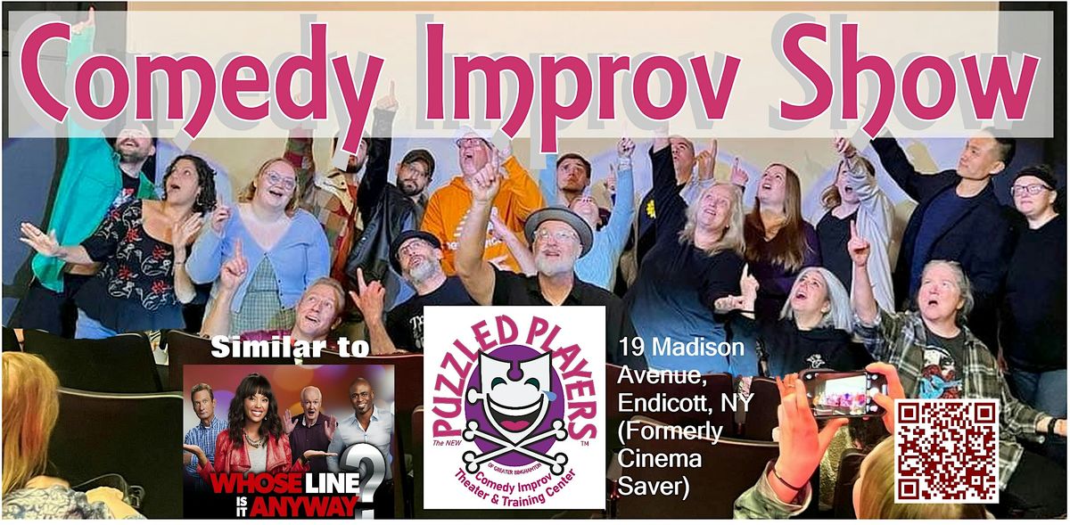 Comedy Improv Show with the NEW Puzzled Players of Greater Binghamton | Event in Endicott | AllEvents