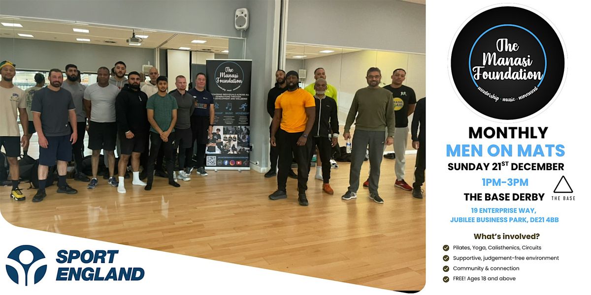 Men on Mats - Volume 3, 21 December | Event in Derby | AllEvents