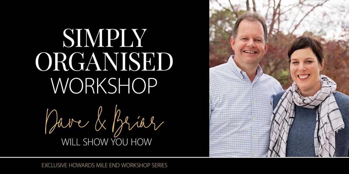 Howards Mile End exclusive "Simply Organise Your Shed & Garage