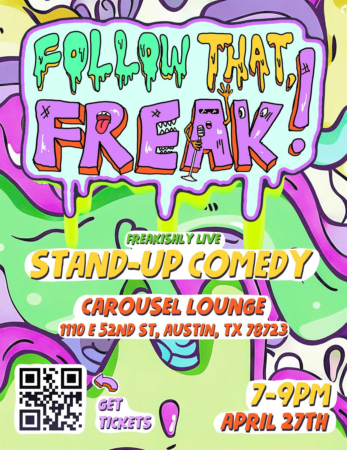 Follow That, Freak! @ Carousel Lounge, Carousel Lounge, Austin, 27 ...