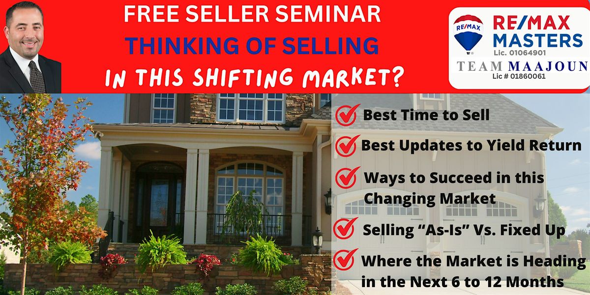 Home Selling Seminar - Your Roadmap to Selling Success., RE/MAX Masters ...