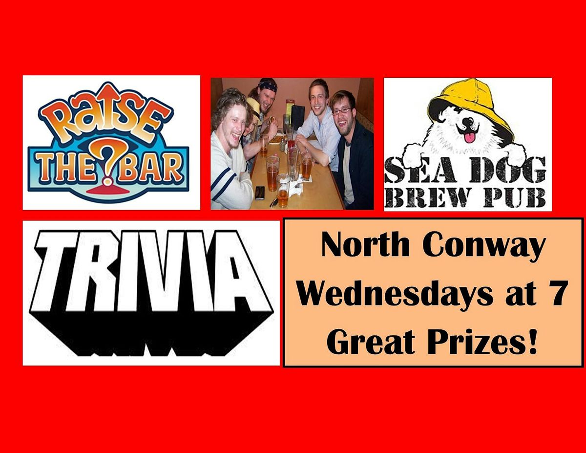Raise the Bar Trivia Wednesdays at 7 at Sea Dog in North Conway | Event in Conway | AllEvents