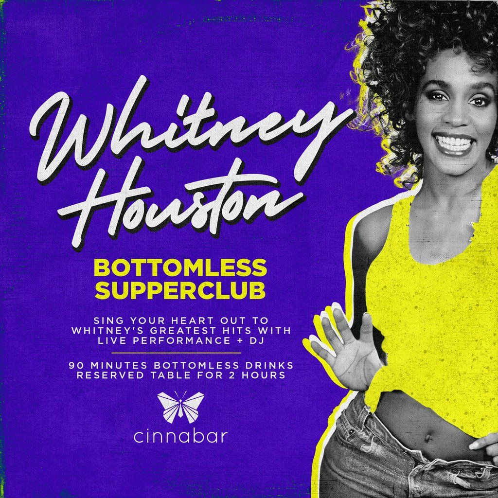 Whitney Houston Bottomless Supperclub - Hertford, 17 October | Event in Hertford | AllEvents