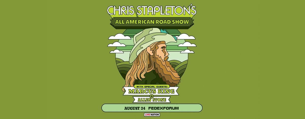 Parking Chris Stapleton with Marcus King, 16 August | Event in West Valley City | AllEvents