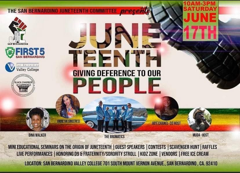 Juneteenth Celebration of Freedom- “Stomp The Yard Edition”, San Bernardino  Valley College, June 17 2023 | AllEvents.in