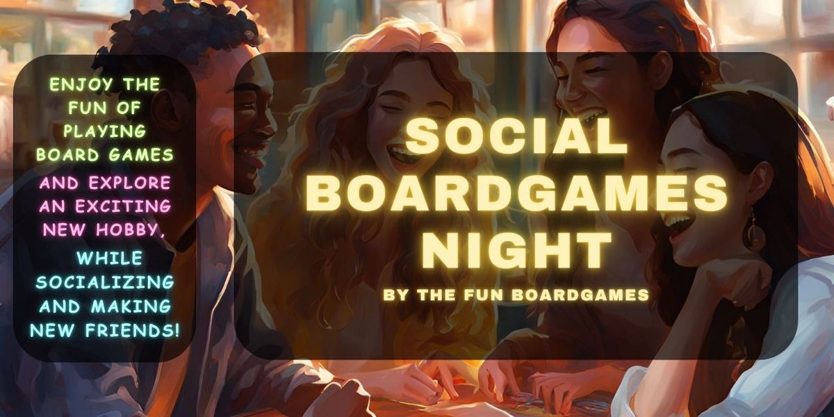 Social Boardgames Night, 31 May | Event in Bangalore | AllEvents