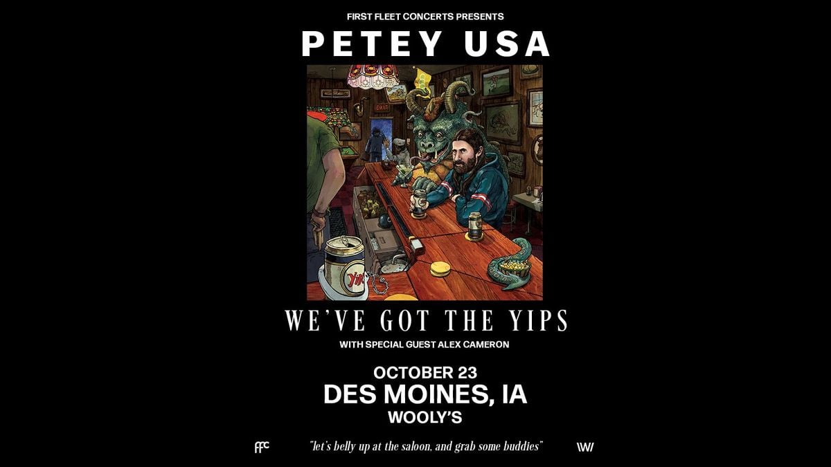 Petey USA with Alex Cameron, 7 October | Event in Carrboro | AllEvents