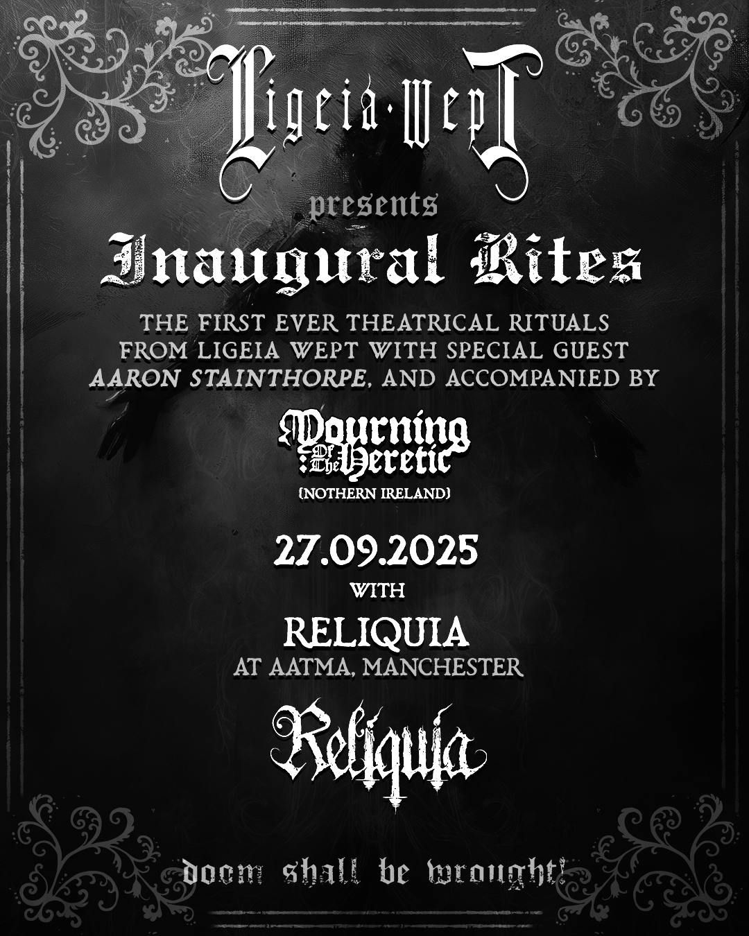 Inaugural Rites - Aatma, Manchester, 27 September | Event in Manchester | AllEvents