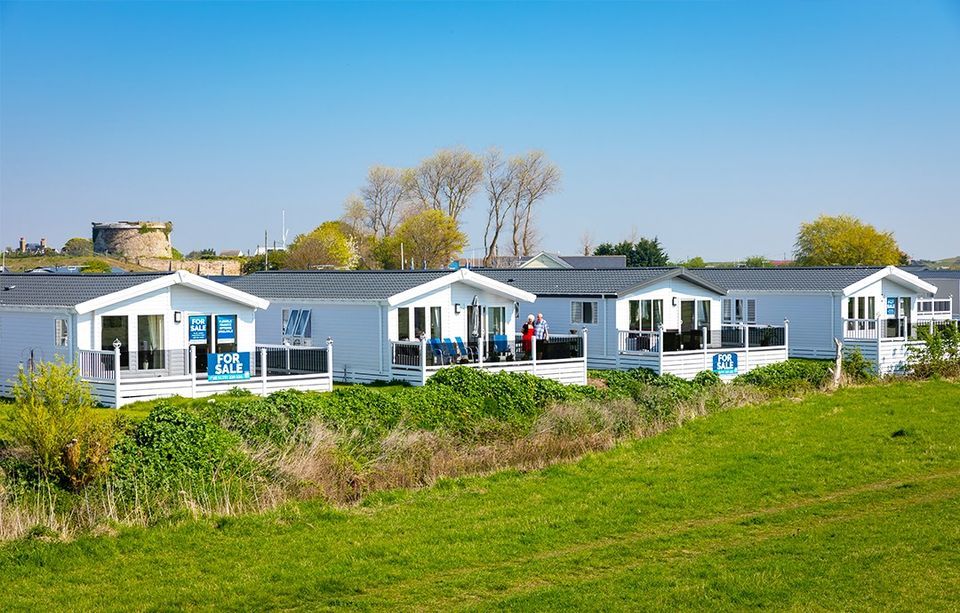 Caravan and Lodge Exhibition, Rye Harbour Holiday Park, Caravans and