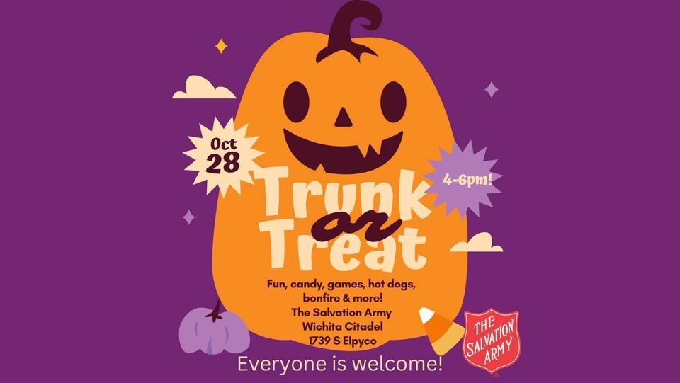 Trunk or Treat! RAIN OR SHINE!, 1739 S Elpyco St, Wichita, KS 67218