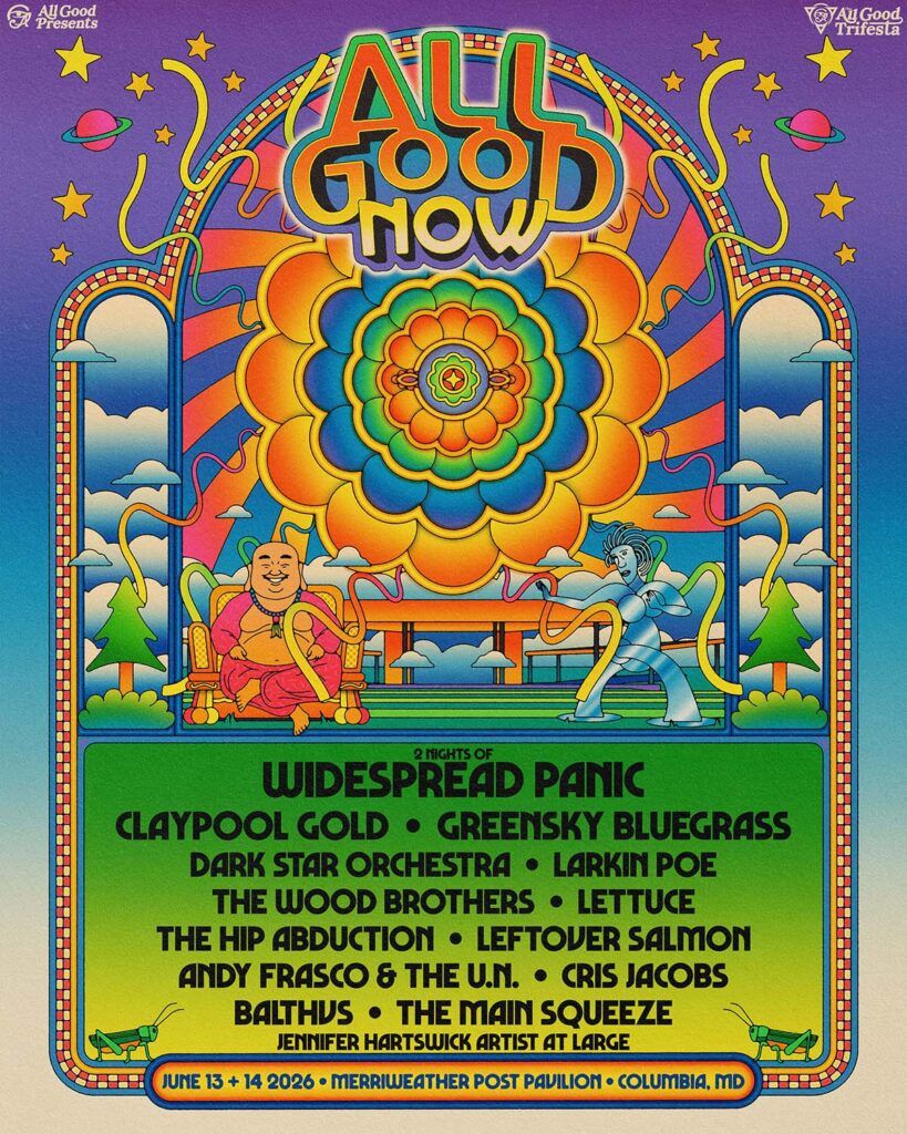 2026 All Good Now Festival - Saturday at Merriweather Post Pavilion, 13 June | Event in Columbia | AllEvents