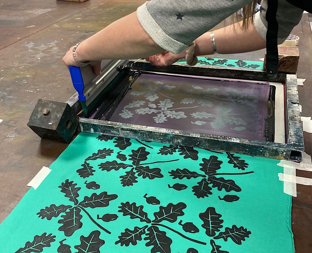 Textile Screen Printing 2 Day Course, Leeds Print February