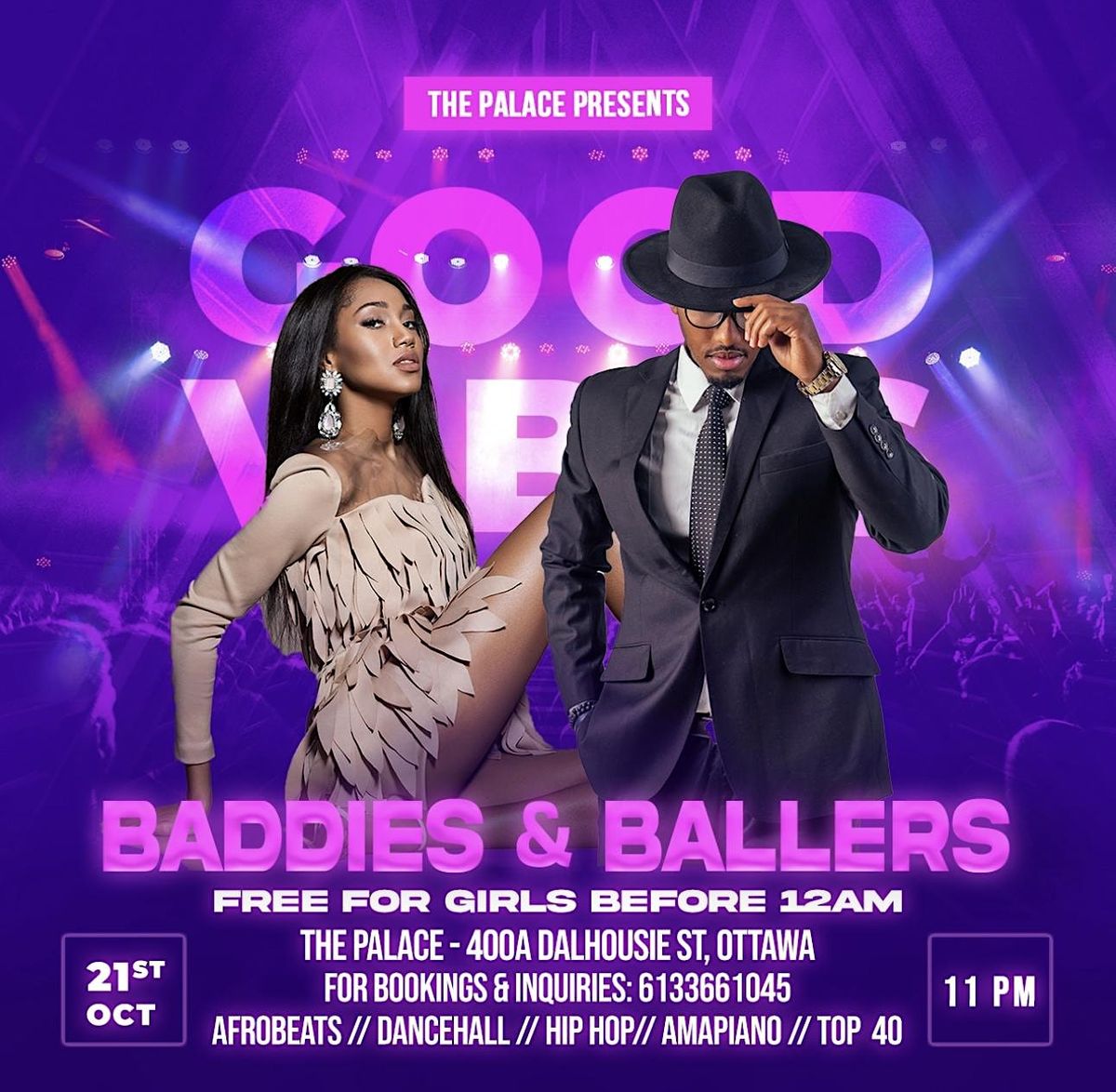 LADIES NIGHT OUT "BADDIES & BALLERS" FREE FOR LADIES BEFORE MIDNIGHT
