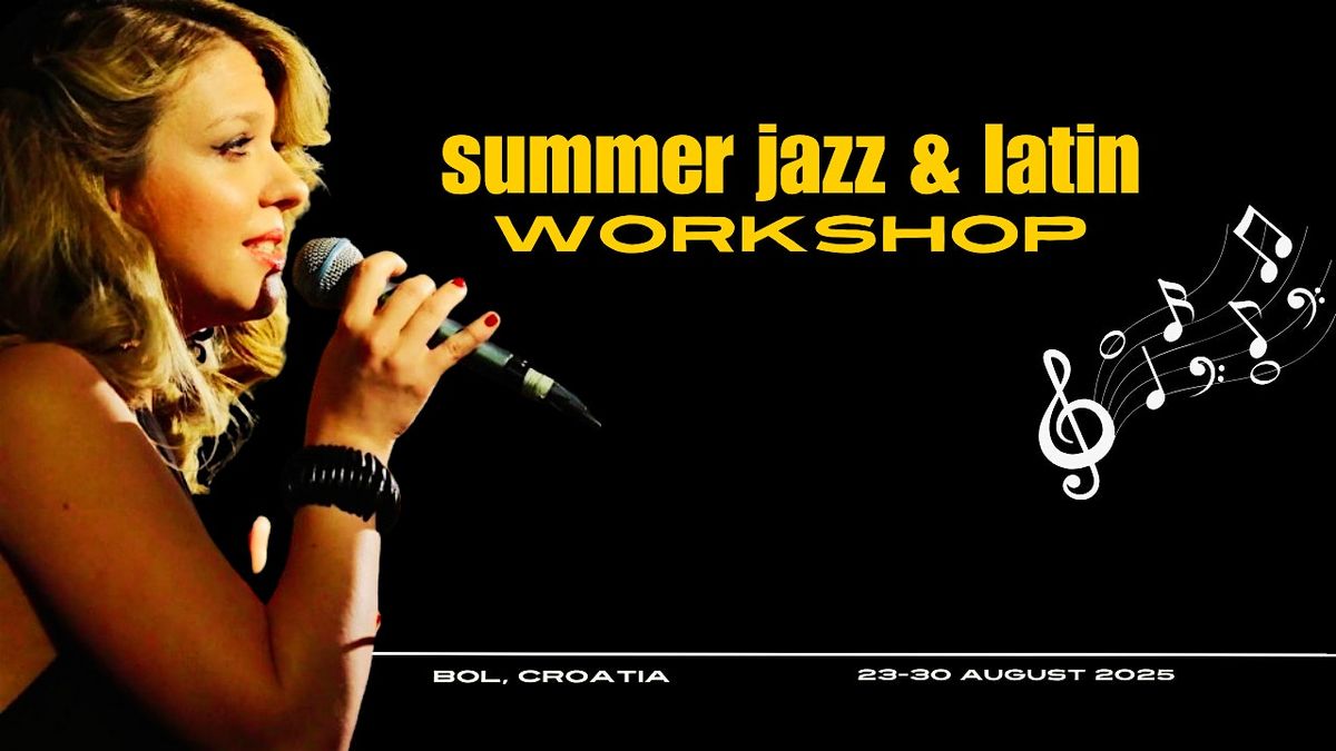 Bol Vocal Jazz & Latin Workshop // 23-30 Aug 2025, 23 August | Event in Bol | AllEvents