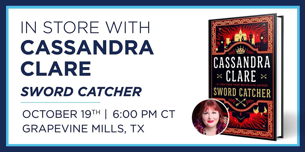 Cassandra Clare Sword Catcher InStore Book Signing, BooksAMillion