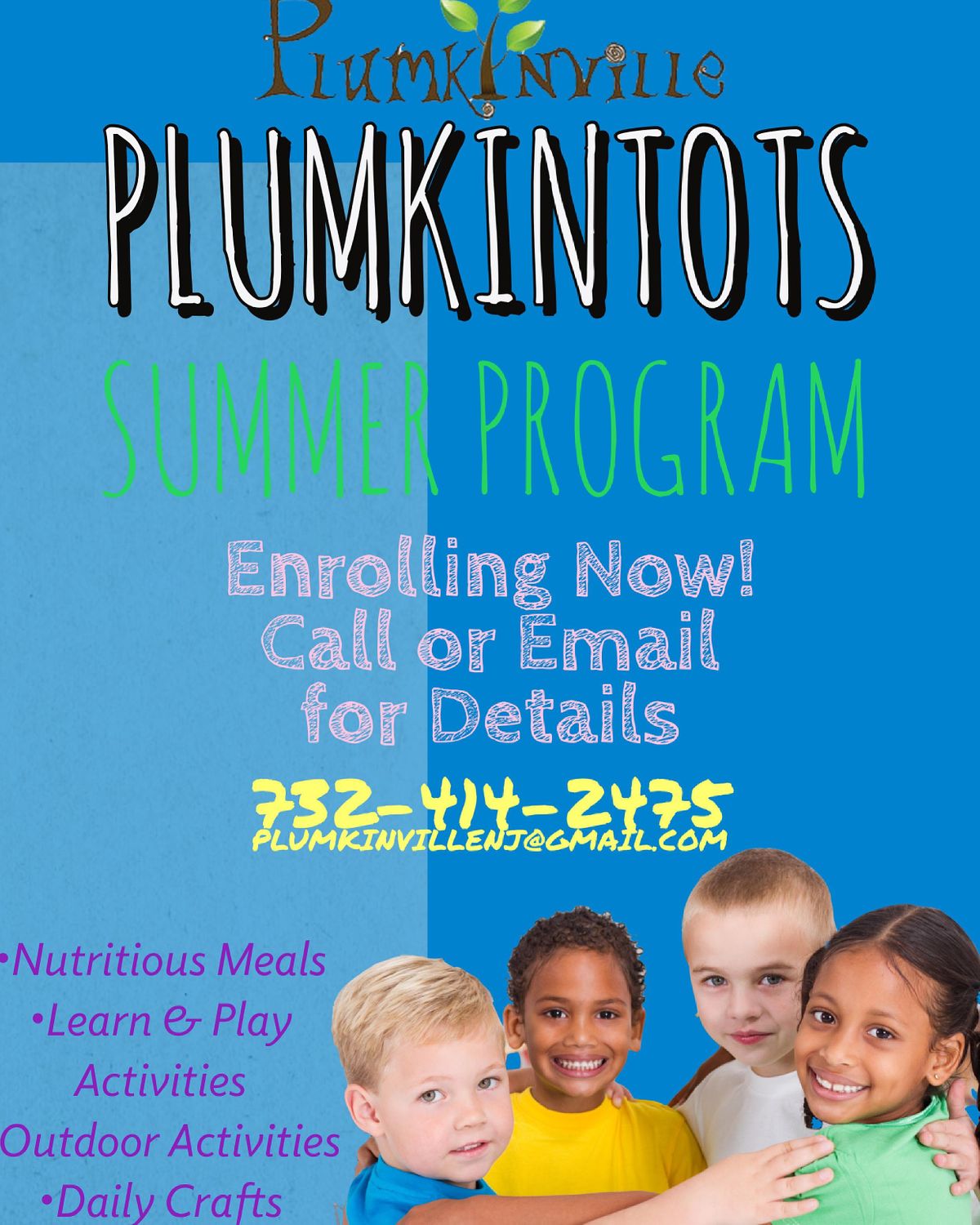 Plumkintots Summer Program R B Event Center Aka Plumkinville Freehold June 21 To August 27 Allevents In