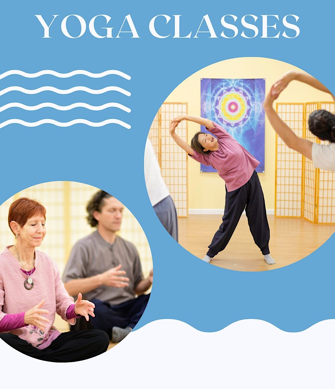 OPEN Tai Chi, Yoga & Meditation CLASSES Saturday and Sunday June 1718, Body & Brain Yoga Tai