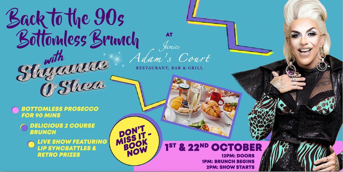 Back to the 90s with Shyanne OShea, Jamies Adams Court, London, October