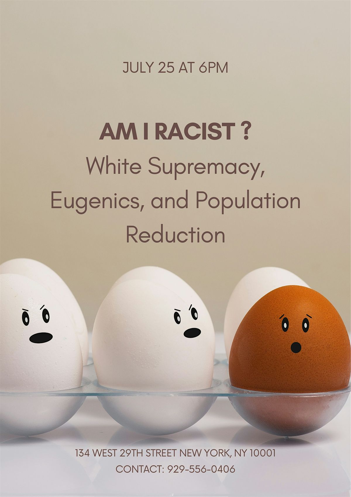 RACISM AND EUGENICS: Part 1 - The Depopulation Agenda, Manhattan, New ...