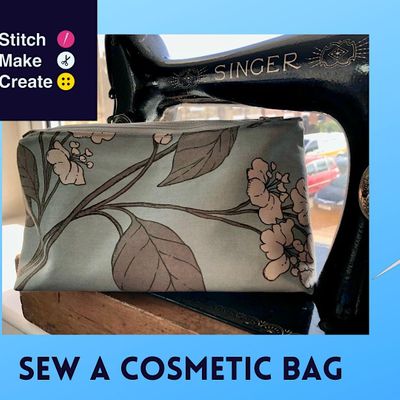 Sew A Cosmetic Pouch