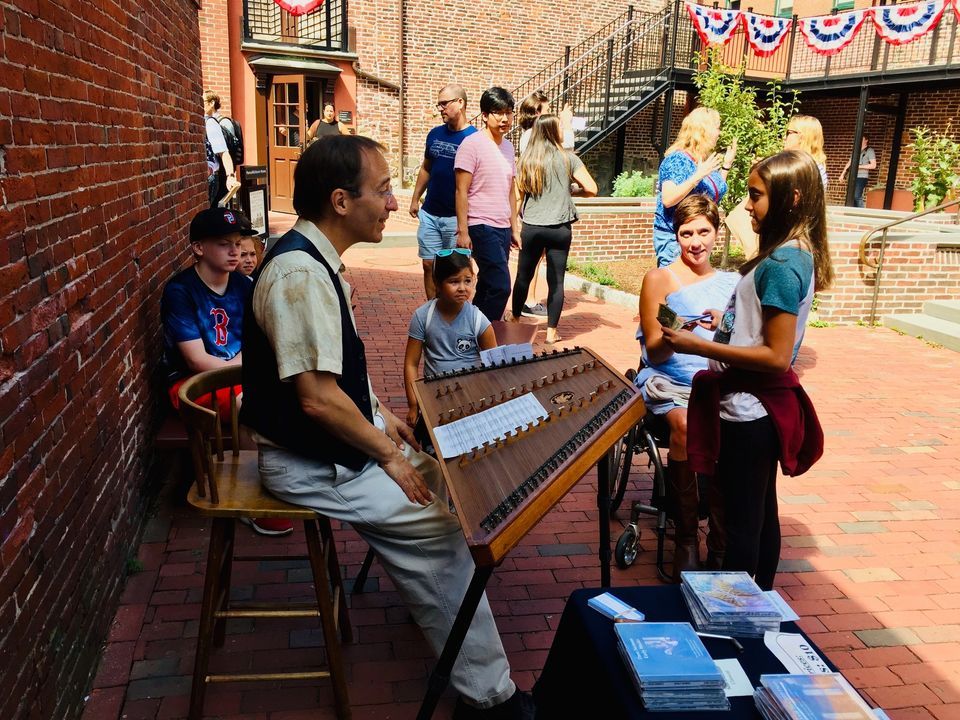 Hammered Dulcimer Concert, The Paul Revere House, Boston, 8 July 2023