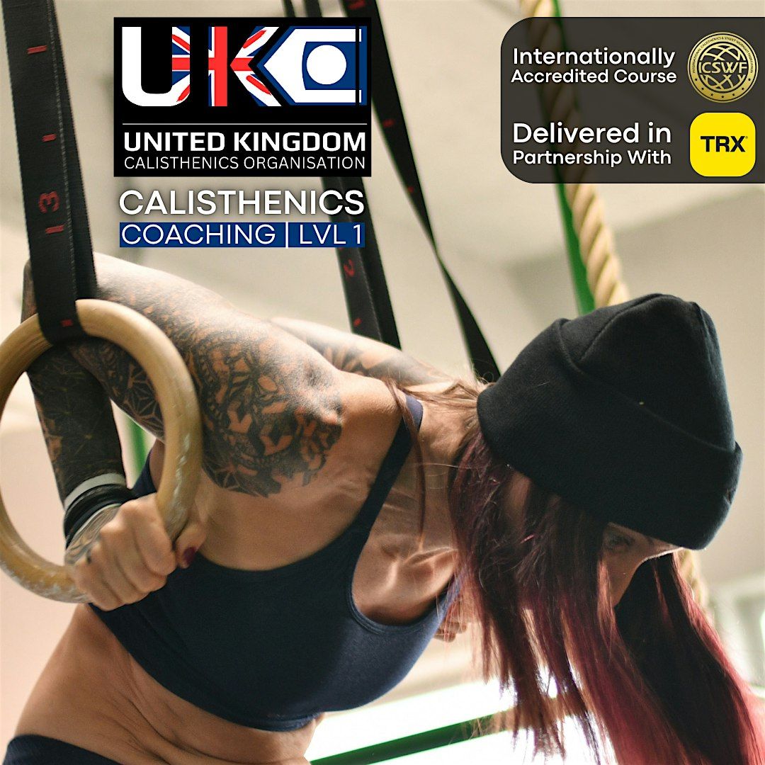 UKCO Calisthenics Coaching Level 1 | BASINGSTOKE, 13 December | Event in Basingstoke | AllEvents