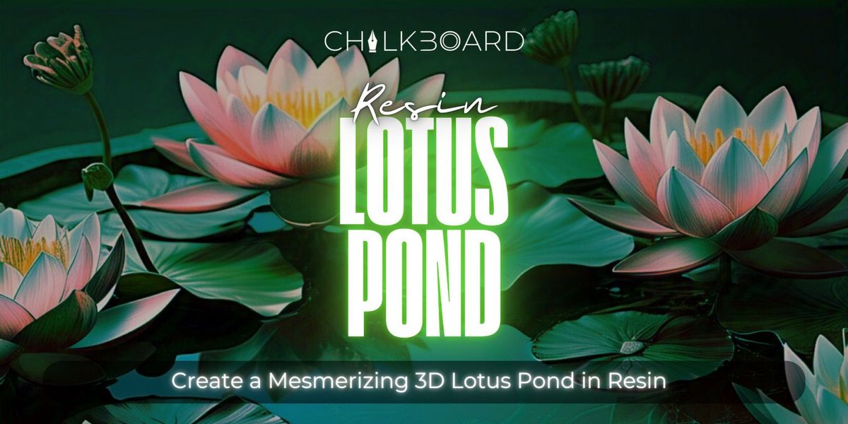 Resin lotus pond workshop., 8 June | Event in New Delhi | AllEvents