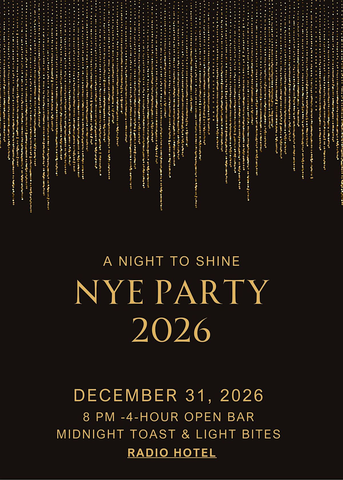 Año Nuevo/New Years Eve Party 4-Horas Bara Abierta, 31 December | Event in New York | AllEvents